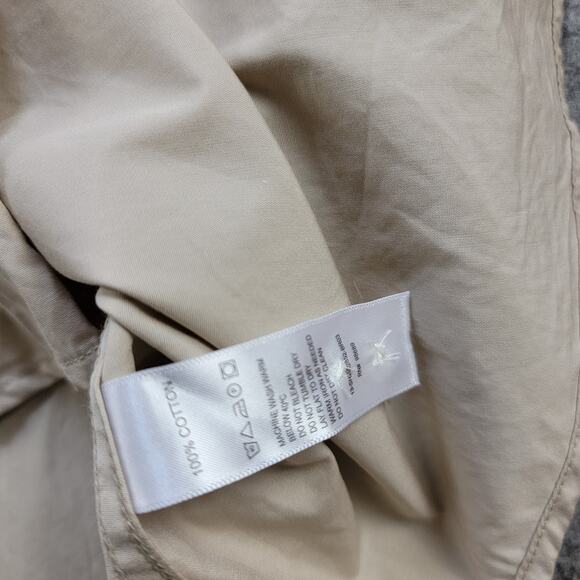 Thomas Mason x Todd Snyder Button Up Dress Shirt size 18.5 Cream - Picture 9 of 11